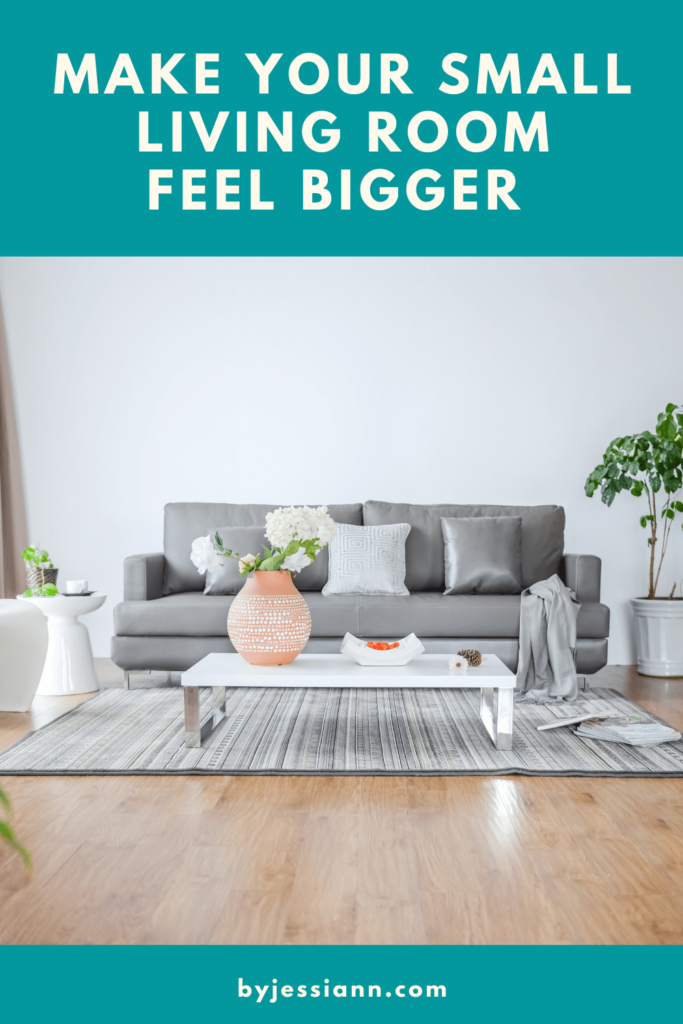 how to make a room look bigger