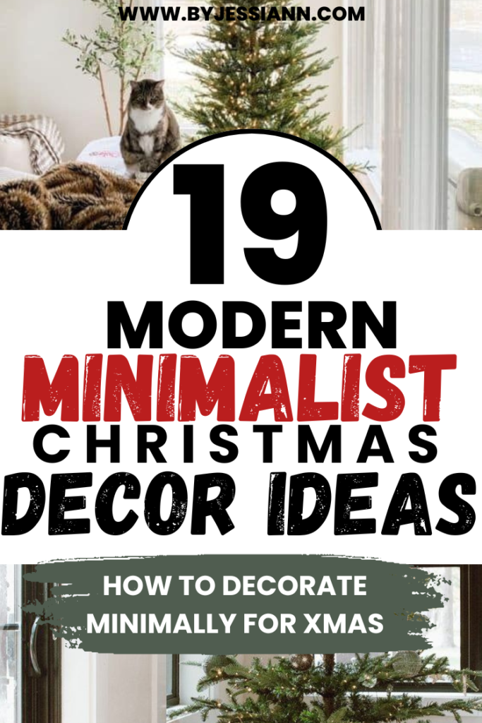 minimalist Christmas decor ideas