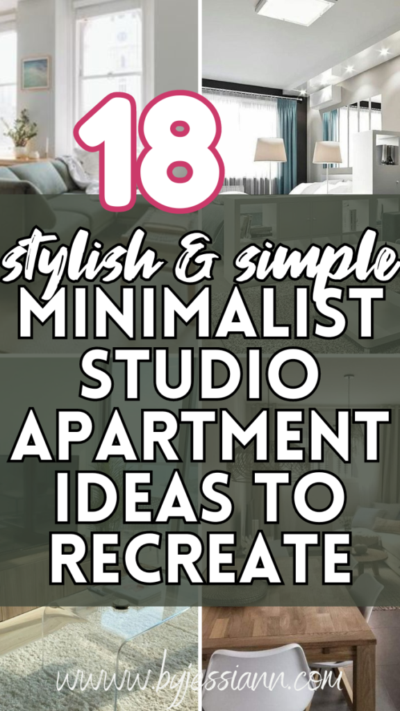 minimalist studio apartment ideas