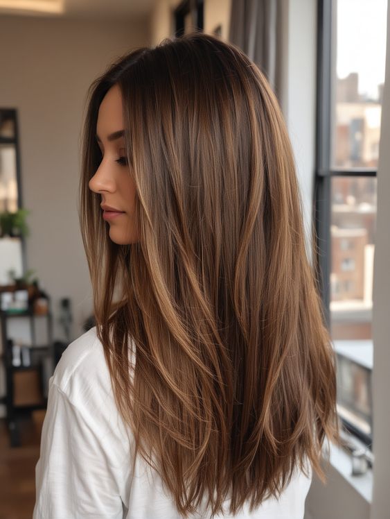 fall hair color for brunettes