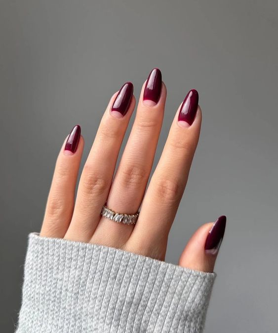 simple nails for winter