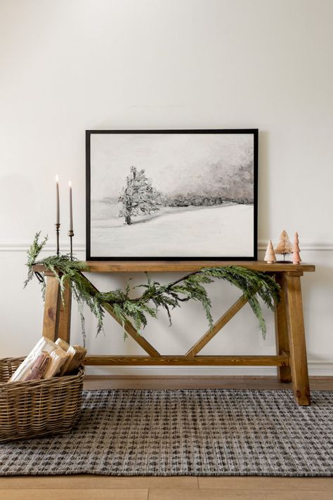 minimalist christmas table decor ideas