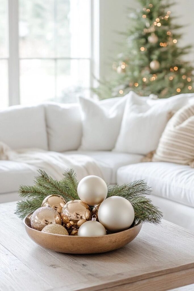 minimalist christmas table decor ideas